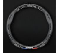 DZYYDS Coche Funda Volante Coche para Mitsubishi L200 Double Cab,Microfibra Ejes De Volante Funda Protectora Interior Antideslizante Accesorios