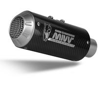 Tubo De Escape Silenciador MIVV MK3 Carbono kat para BENELLI 502C 2019 > 2023