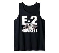 E-2 Hawkeye Tactical Airborne Avión de Alerta Temprana Dibujos Animados Camiseta sin Mangas