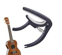 E - Accesorios para guitarra, pinza de resorte duradera, clip acústico para guitarra clásica, afinación de ukelele, para práctica de rendimiento folclórico, mu portátil