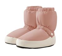 E-ALLDIR Calientes Botas de Danza Clásica - Botas de Ballet Térmicas con Hebilla Ajustable en el Tobillo, Suela de PVC Antideslizante, Forro de Algodón de Seda 80g