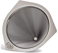 E&B Lab - Cono filtro inoxidable ultrafino de 35 micras, membrana metálica de alambre metálico