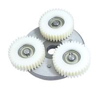 E-Bike 36T - Kit de embrague de engranaje de motor planetario de nailon para accesorios de bicicleta eléctrica, compatible con bicicleta eléctrica Bafang 500W-750W, repuesto para motor Bafang, juego