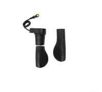 E-Bike - Acelerador de agarre de media torsión 12-72 V, lado izquierdo 76X, compatible con motores 01/02/HD y conector de 3 pines para manillar de bicicleta eléctrica de 22,2 mm