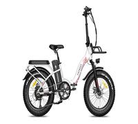 E-bike fafrees f20 max - motor 500w,batería 1080wh,autonomía 110km,color blanca