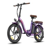 Bicicleta eléctrica F20+ Pro batería 22,5 Ah motor 250 W plegable chasis aluminio camaleón