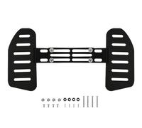 E-bike Footpegs, Electric Bicycles Enlarged Pedal Platforms, 7.87-15.35in, Adjustable Step Board, Foldable Front Foot Pegs, Anti-Slip Design for Men, Women, Long Rides, Commuting