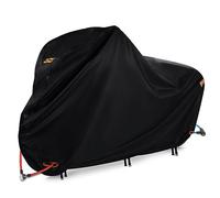 E-bike - Protector de lluvia para bicicleta 420D Oxford, impermeable, con tiras reflectantes, hebillas, accesorios (68 x 27 x 40 pulgadas)