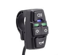 E-Bike Switch DK336 Controlador multifunción para faro intermitente para bocina - 36V 48V Scooter Manillar Control