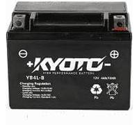 E-BIKERS.IT Batería YB4L-B KYOTO SLA cargada lista compatible con MBK Booster Piaggio Liberty Free Vespa ET2 50 2 T