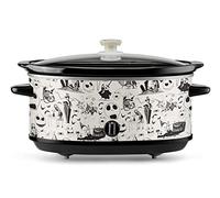 e Christmas 7-Quart Sketch Pattern Slow Cooker