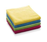 Polti EBP E-Cloth Kit 2 Paños de Microfibra para la Limpieza del Baño, Absorbentes, Lavables a Máquina a 90°, Limpieza Sin Productos Químicos, Elimina la Suciedad y la Cal sin Dejar Manchas, Amarillo