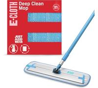 E-Cloth Deep Clean Mop Mopa húmeda de Microfibra, Azul y Plateado, New Version