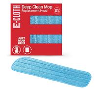 E-Cloth Deep Clean Mop Replacement Head Microfibra, Cabezal de fregona húmedo, 1 Paquete, 1 Count (Pack of 1)