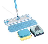 E-Cloth Essential Home Cleaning Bundle Paño de Limpieza de Microfibra, Poliéster, Colores Surtidos, New Version