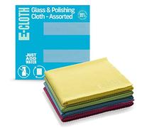E-Cloth Paño de limpieza de microfibra de vidrio y pulido, varios colores, 4 unidades