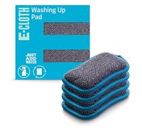 E-Cloth Almohadilla de Lavado, Poliéster, Azul-Paquete de 4, New Version, 4