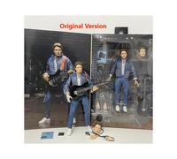 (E con caja) Regreso al futuro Parte II Ultimate Griff Tannen DOC Brown Marty McFly Figuras de acción Decoración