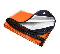 E EASTSTORM Manta de Emergencia Pesada de 7 x 5 pies, Bolsa de Supervivencia Gruesa, Manta de Rescate Reutilizable, Lona Reflectante Impermeable, Tres Capas de protección para Acampar al Aire Libre