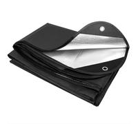 E EASTSTORM Manta de Emergencia Pesada de 7 x 5 pies, Bolsa Gruesa de Supervivencia, Manta de Rescate Reutilizable, Lona Reflectante Impermeable, Tres Capas de protección para Acampar al Aire Libre