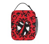 E-Emily La extraña impresión Divertida Bolsas térmicas Bolsas de Comida Grandes para Comidas Bolsa térmica Caja de Comida Picnic en la Playa Hombres Mujeres