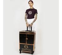 e EQUITYUM Baúl Shiny Plus con ruedas, elegancia y practicidad en los baúles de equitación, diseño italiano para caballeros y amazonas, soluciones innovadoras de almacenamiento y transporte