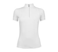 e EQUITYUM Camiseta Concurso Mujer Cassandra, ajuste ajustado, ligero y cómodo, ideal para montar a caballo, Color blanco., XXS