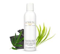 e.fek.tiv beauty - Limpiador facial purificante de carbón vegetal y algas marinas - Lavado desintoxicante para el rostro - 178 ml