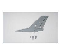 E-flite Aleta Vertical y timón F-16 Falcon-Gray 80 mm EDF- EFL87878 Piezas de Repuesto para avión