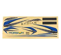 E-Flite EFL36502 Decal Sheet Night Radian - Pegatinas para Pared, Multicolor
