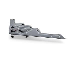 E-Flite Micro B-2 Spirit of America Twin 30 mm EDF - 853 mm de envergadura, BNF Basic, AS3X & Safe Select, Compatible con LiPo 3S 850 mAh - Bombardero RC Stealth para Pilotos avanzados