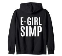 E-Girl Simp Cute Anime Girl Simping Gamer Streamer Simps Sudadera con Capucha