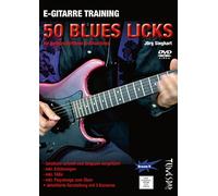 E-Gitarre Training - 50 Blues Licks (für fortgeschrittene E-Gitarristen) - inkl. TABs [DVD] [Alemania]
