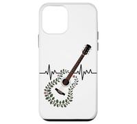 E-Guitar En Armonía Floral Naturaleza Carcasa para iPhone 12 mini