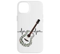 E-Guitar En Armonía Floral Naturaleza Carcasa para iPhone 14 Plus