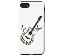 E-Guitar En Armonía Floral Naturaleza Carcasa para iPhone SE (2020) / 7 / 8