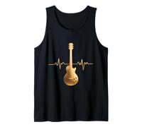 E-Guitar En El Ritmo De Tu Corazón Camiseta sin Mangas