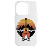 E-Guitar Montañas Sonido de Fuego Carcasa para iPhone 14 Pro
