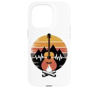 E-Guitar Montañas Sonido de Fuego Carcasa para iPhone 15 Pro