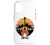 E-Guitar Montañas Sonido de Fuego Carcasa para iPhone 16