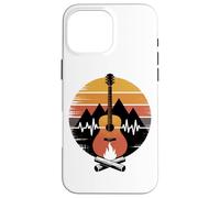 E-Guitar Montañas Sonido de Fuego Carcasa para iPhone 16 Pro Max
