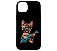 E-Guitarra Malinois Lindo Musico Banda Carcasa para iPhone 14 Plus