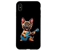 E-Guitarra Malinois Lindo Musico Banda Carcasa para iPhone XS Max