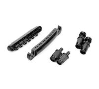 E Guitarra Puentes Campos De Batalla 12 Cuerdas Puente Sillín Con Pernos Y Guitarras Pieza Instrumento Musical