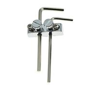 E Guitarra Trémolo Placa de Cabeza Montada Llave Metal Bajo Llave Tornillos de Fijación Herramienta Llave Eléctrica Tremolo Montado Llave