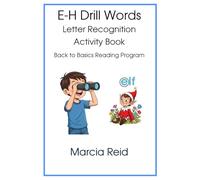 E-H Drill Words: Letter Recognition Activity Book (1a Letter Recognition Activity)