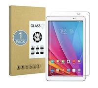 E-Hamii Protector de Pantalla Compatible con Huawei Mediapad T1 10, Protector de Vidrio Templado 9H, 2.5D Double Defense Series Premium, [Anti-Huella Digital y Anti-Arañazos][Sin Burbujas]