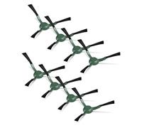 E-HAO Aspiradora Cepillo Lateral para iRobot Roomba 104/105/205/405/505/506 | 105x/505x/507/Essential/Q0/Y0 Series. 8 piezas, Nylon de primera calidad, limpieza profunda, cerdas lavables de alta densidad