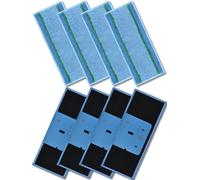 E-Hao M6 Wet Mop Pads Piezas de repuesto para iRobot Braava Jet M6 Series, desmontables, lavables, reutilizables para mopa 6110, 6012, 6112, 6113, 8 unidades