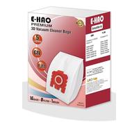 E-HAO Pack de 16 Bolsas de Polvo 3D Mejoradas para Aspiradoras Miele, Recambio para las Series FJM y GN. Compatible con modelos: Complete C1/C2/C3, Compact C1/C2, Classic C1, S8, S6, S5, S4, S2